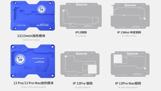 IP13 HEAT KIT WITH 4 STENCILS (13/13Mini/13P/13PM)